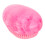 4pcs Rosy Red Egg Shape Detangling Brush Marble Effect Comb 4