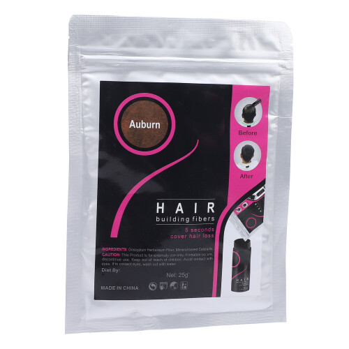 25g Rote Haarwuchsfasern wasserfest 1