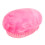 4pcs Rosy Red Egg Shape Detangling Brush Marble Effect Comb 3