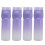 (Gradient Purple) 4st Wortelkam Applicator Fles Roze 1