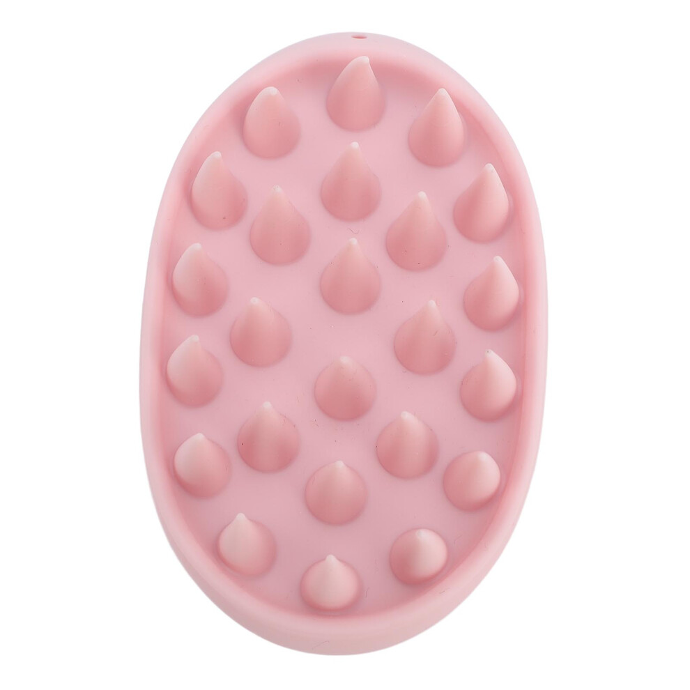 Silicone Scalp Brush Scrubber Elastic Teeth Hair Cleaning