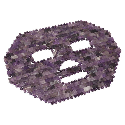 Maschera Viso Raffreddante in Pietra Viola 1