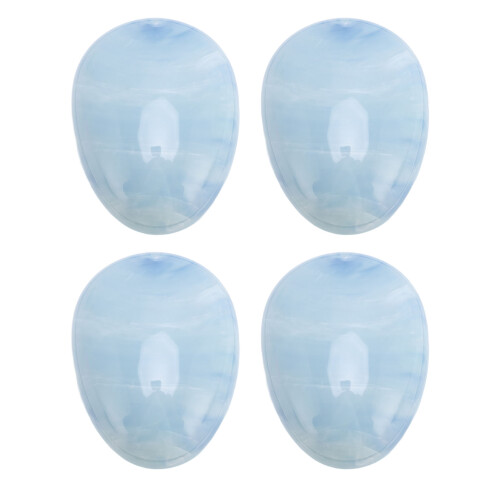 4pcs Egg Shape Detangling Brush Portable Ergonomic All Types 2