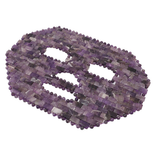 Maschera Viso Raffreddante in Pietra Viola 2