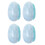 4pcs Egg Shape Detangling Brush Portable Ergonomic All Types 5
