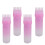 (Gradient Pink) 4x Haaröl-Applikator mit Kamm Pink Skala 4