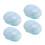 4pcs Egg Shape Detangling Brush Portable Ergonomic All Types 4