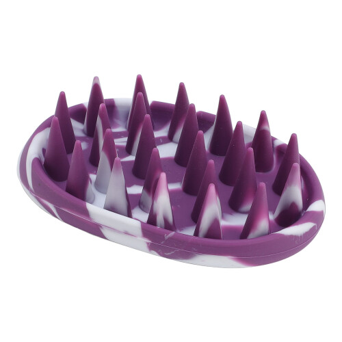 Silicone Scalp Massager Shampoo Brush Wet Dry 1