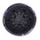 (Ink Black) Faltbarer Haartrockner-Diffusor 4-5cm Durchmesser Schwarz 5