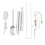 (US Plug) LED Desk Lamp Clamp 360 Dimmable 1400LM UK 1