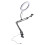 Anello LED Testa con Supporto Telefono 4.5cm 2