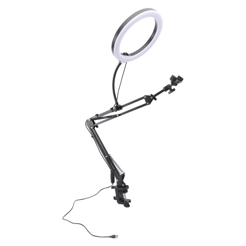 Anello LED Testa con Supporto Telefono 4.5cm 1