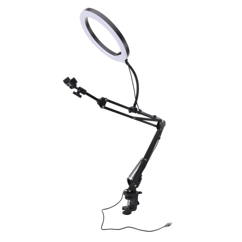 Anello LED Testa con Supporto Telefono 4.5cm 2