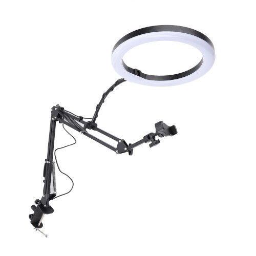 Verstelbaar Overhead Ringlicht met Klem 2