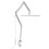 (US Plug) LED Desk Lamp Clamp 360 Dimmable 1400LM UK 3