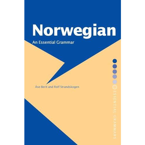 Norwegian An Essential Grammar by Rolf Strandskogen Paperback Book