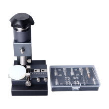(Gray) Watch Strap Punch Machine 12pcs Punch Head Steel Prevent Slip Gray