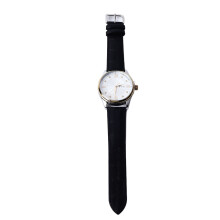 Men's Quartz Watch Double Calendar PU Leather Strap Daily Use