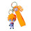(Type 2) Cute Game Character Keychain Silicone Key Ring Adorable Type 1 1