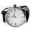 Men's Quartz Watch Double Calendar PU Leather Strap Daily Use 4