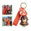 (Type 1) Cute Game Character Keychain Silicone Key Ring Adorable Type 1 5