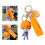 (Type 2) Cute Game Character Keychain Silicone Key Ring Adorable Type 1 5