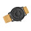 (Brown Black Leather Strap) Men Watch Magnetic Ball Pointer Quartz Brown Black Leather Strap 2
