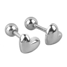 Heart Shaped Ear Studs Women Stud Earrings Daily Work Dating Party