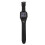 (Black) Electronic Watch Digital Quartz Men Women Black Removable Strap 4