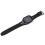(Black) Electronic Watch Digital Quartz Men Women Black Removable Strap 5