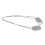 Double Tag Pendant Necklace Men Titanium Steel 5