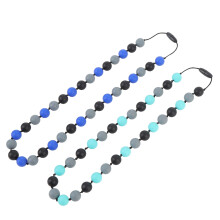 (Type A) 2x Silikon-Sensory-Halskette für Kinder B