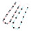 (Type C) 2x Silikon-Sensory-Halskette für Kinder B 2