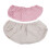 (Pink Apricot) 2pcs Soft Breathable Changing Pad Cover Solid Color Green Grey 2