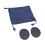 (S) Cappuccio Antirumore per Cani/Gatti Blu S 2