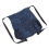 Drawstring Backpack Oxford Fabric Wet Proof Large Gym Bag Dark Blue 3
