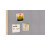 Fabric (Felt) Notice Board - 80x40 cm | Grey | Wooden Frame 3