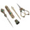 5pcs Embroidery Scissors Kit Alloy Vintage with Thimble Threader 3