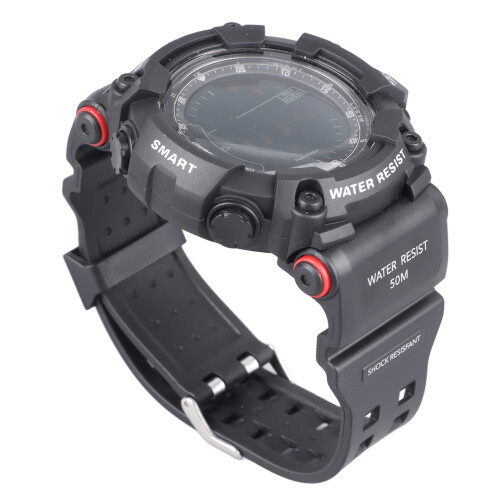 Men Digital Watch LED Backlight Multi Functional Water Resistant 1