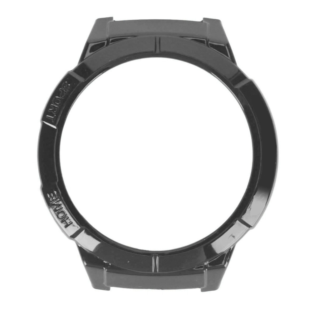 (Black) Shockproof Watch Cover Frame Hard Bumper Transparent Fit Gs Black 667859195600