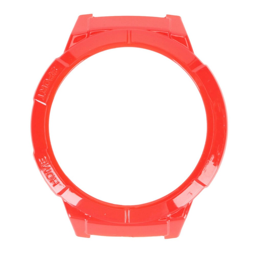 (Red) Shockproof Watch Cover Frame Hard Bumper Transparent Fit Gs Red 667859195594