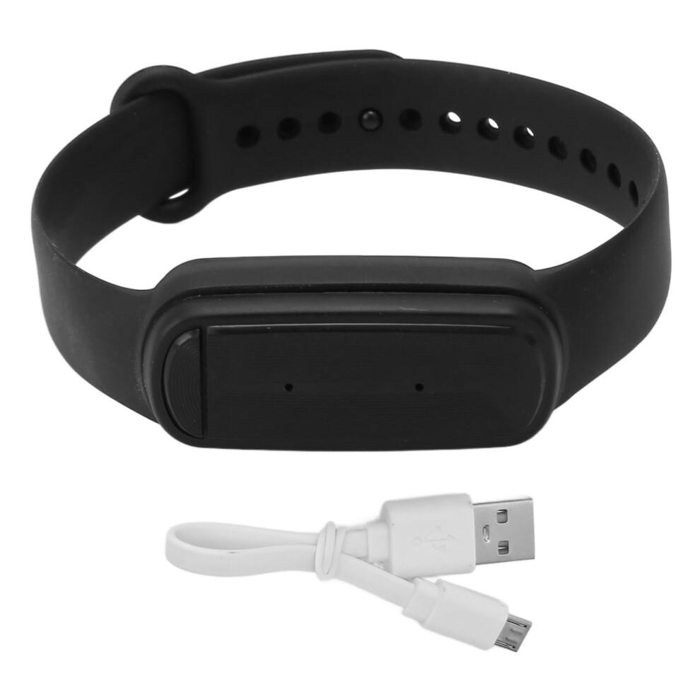 M90 Ultrasound Repellent Wristband 3 Modes Usb Rechargeable Black 667859195730