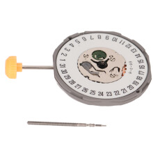 (6 Point Calendar) 6 Quartz Watch Movement High Accuracy 15mAh Battery 6 Point Calendar