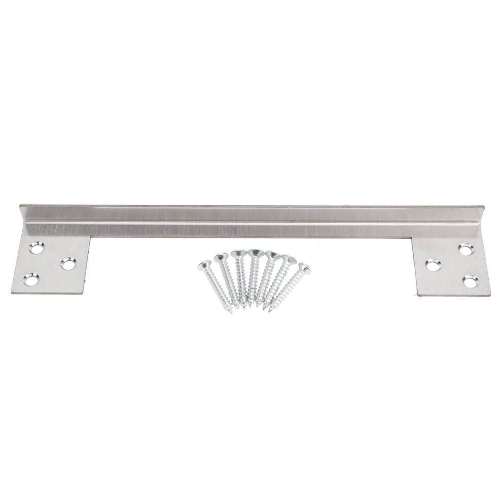 (7Inch) L Shaped Door Latch Guard Stainless Steel Security Protector 7Inch 448787326188
