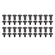 20 Stuks 8x10mm Boogvormige Klinknagels Voor Leer