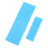 (Blue) 2 cucchiaini misuratori pieghevoli 3in1 1
