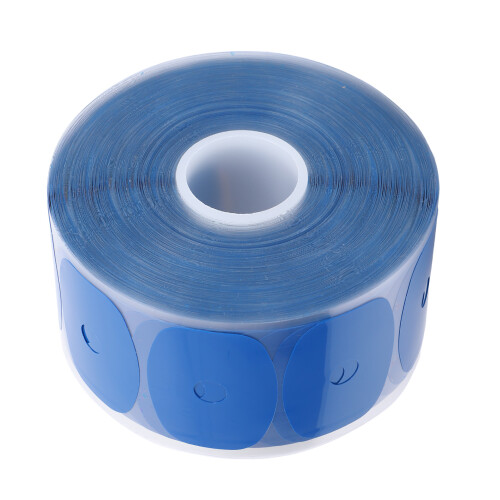 1000x Rutschfeste Brillenglas-Aufkleber Blau 2