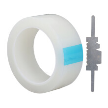 Adhesive Eyeglass Protective Tape Dust Resistant Clear Film