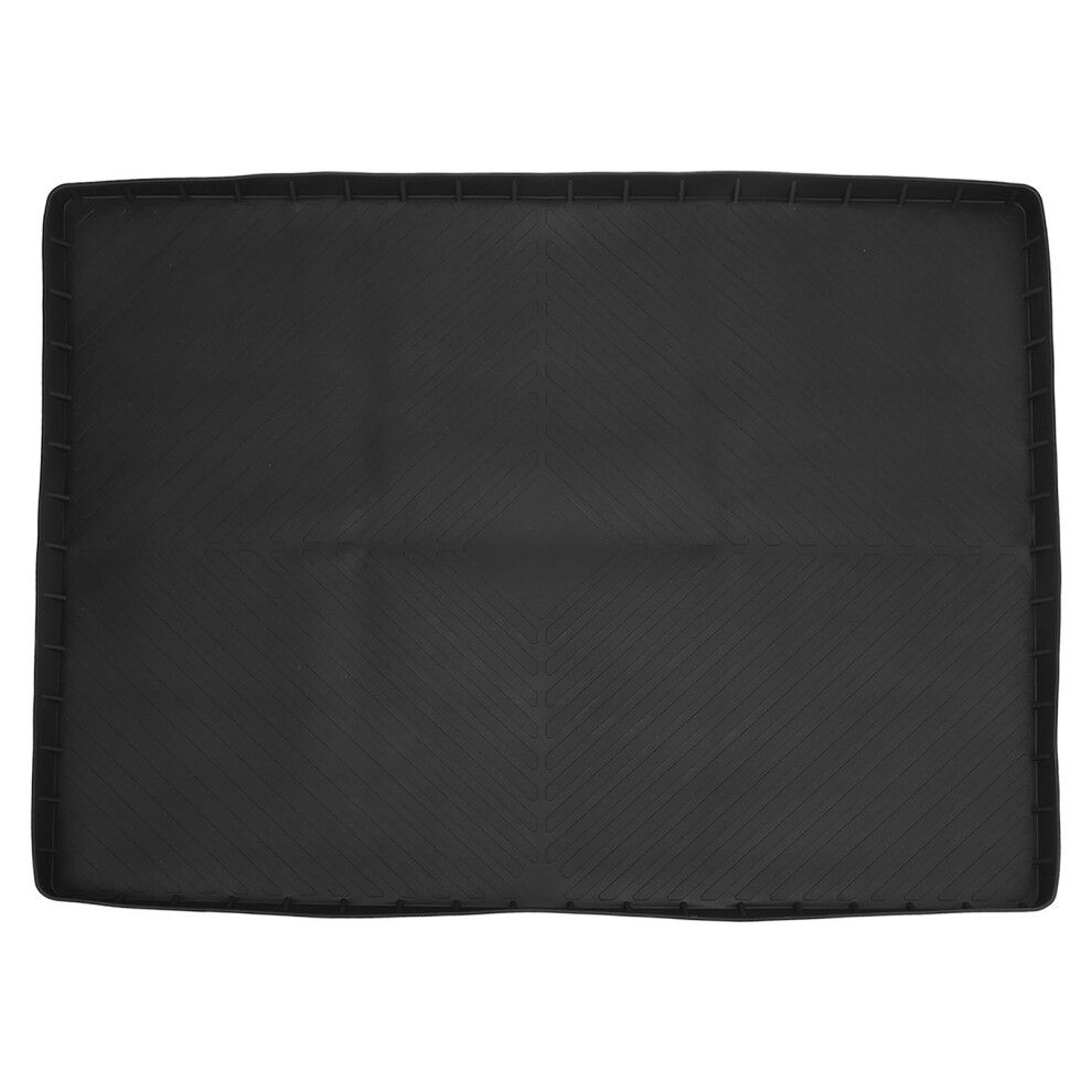 Under Sink Mat Silicone Waterproof Kitchen Cabinet Liner S Size Black 448787327178
