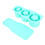(Blue) Silikon-Eiswürfelform 20-40oz Sternform Grün 5
